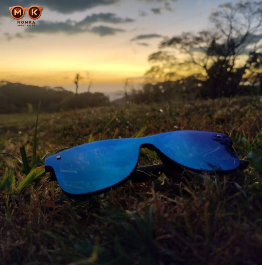 Lentes de madera reciclada